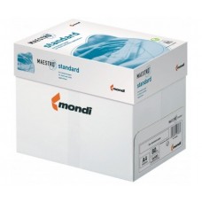КОПИРНА ХАРТИЯ MAESTRO STANDART PAPER MONDI A4, 80 ГР., 2500 ЛИСТА - КАШОН